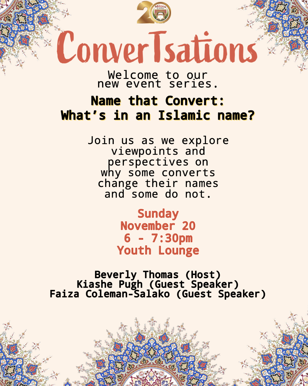ConverTsations – What does our name mean to us?