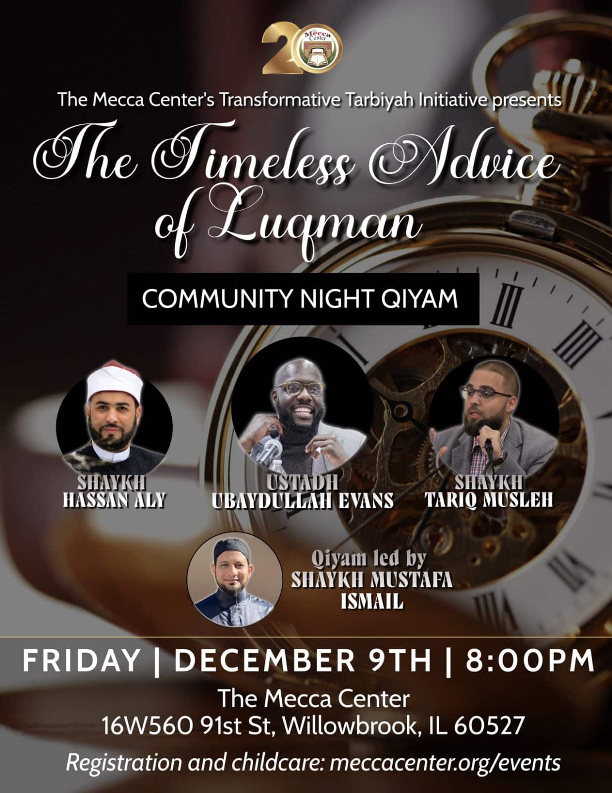 The Timeless Advice of Luqman – Community Night Qiyam