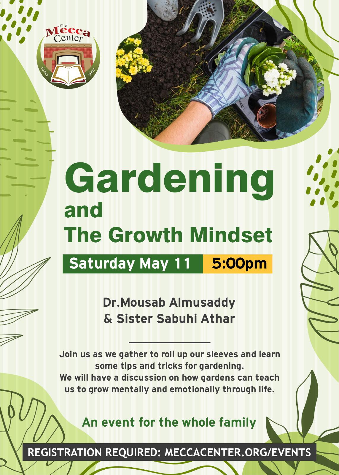 Gardening and Growth Mindset