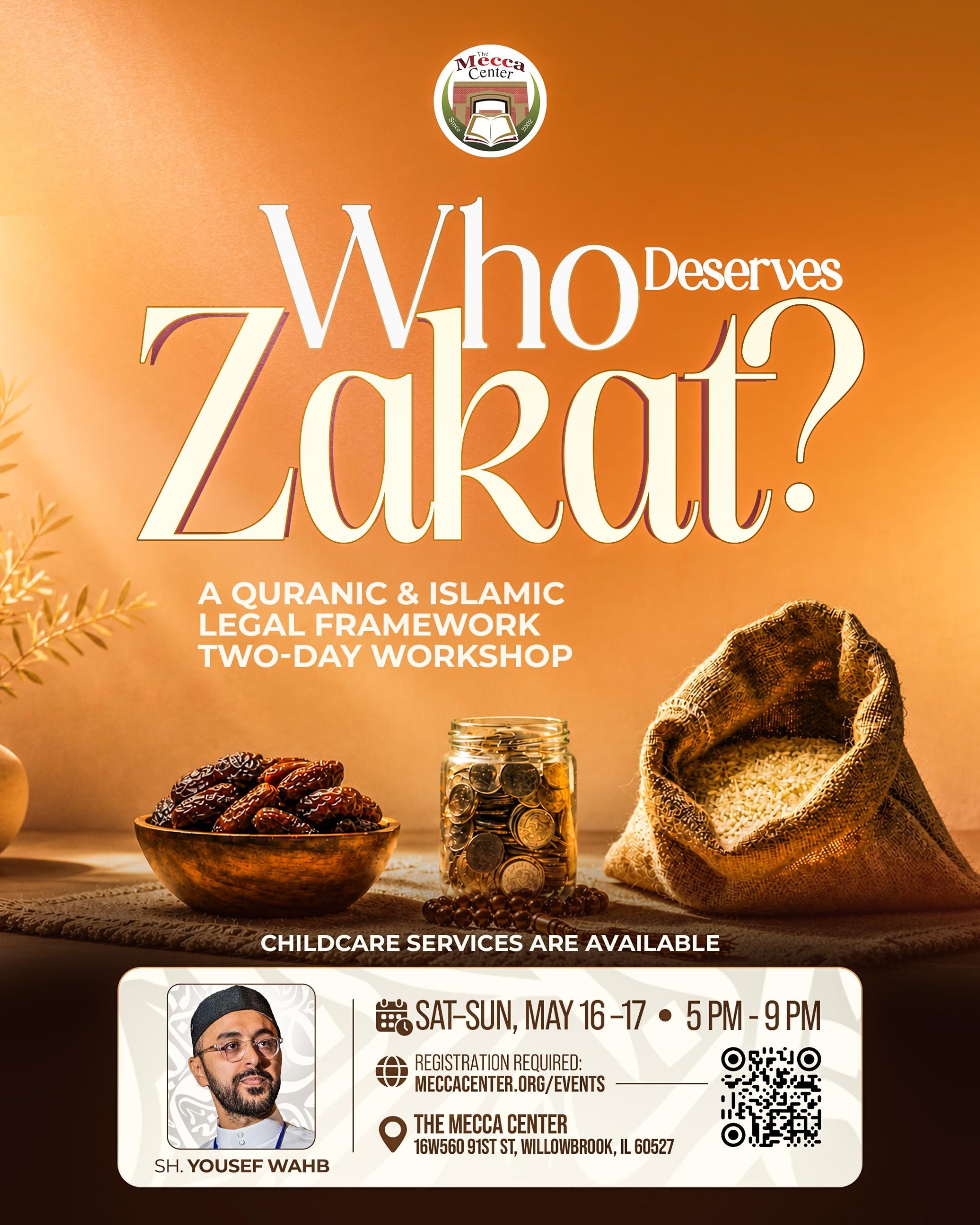 Who Deserves Zakat? A Two-Day Workshop with Sh. Yousef Wahb