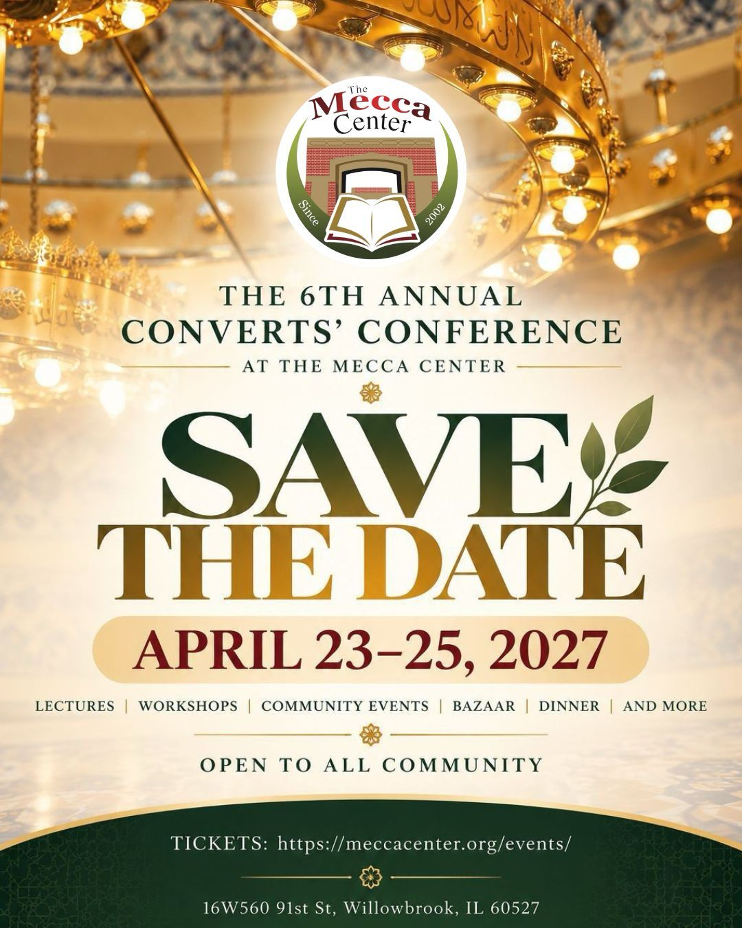 The 6th Annual Converts' Conference